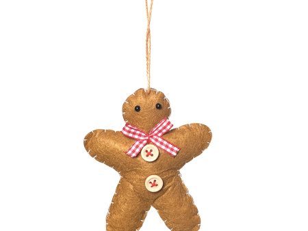 Gingerbread Man Ornament Hot on Sale