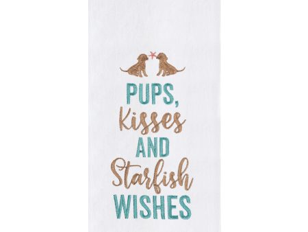 Pups, Kisses, Starfish Wishes Kitchen Towel Supply