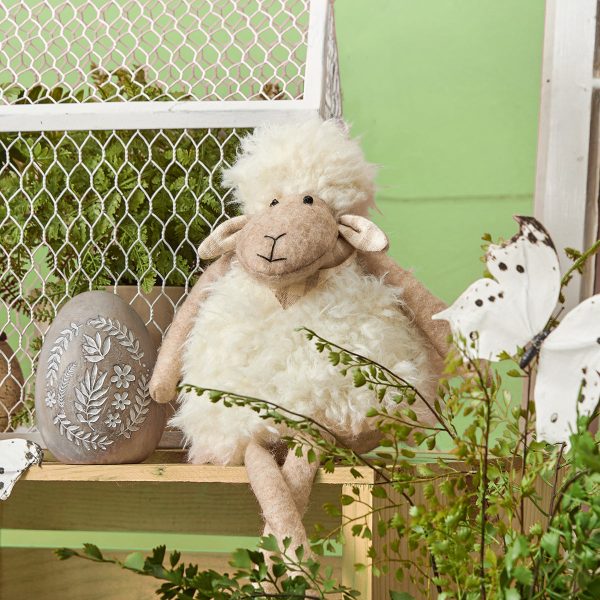 Curly Lamb Shelf Sitter Online Sale