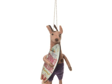 Beach Reindeer Ornament Hot on Sale