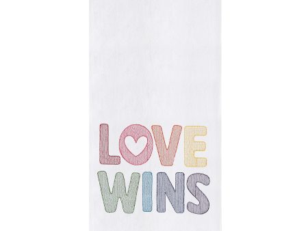 Love Wins Kitchen Towel Fashion