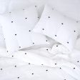 Dot Embroidery Standard Sham Hot on Sale