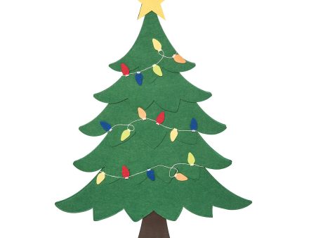 Christmas Tree Felt Figurine For Cheap