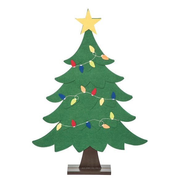 Christmas Tree Felt Figurine For Cheap