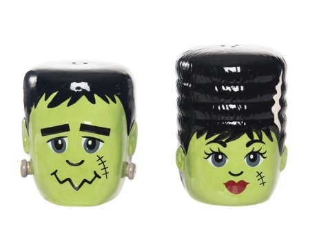 Frank Monster & Bride S&P Shakers, Set of 2 For Sale