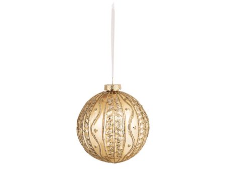 Antique Gold Orb Ornament Online