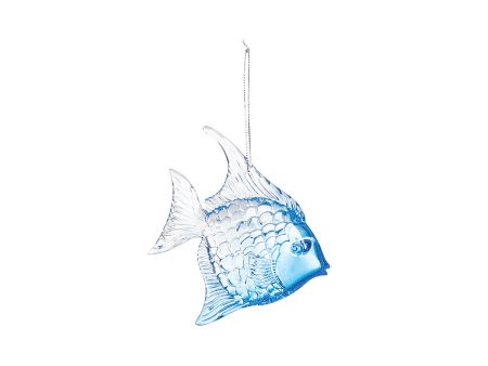 Acrylic Blue Fish Ornament Sale