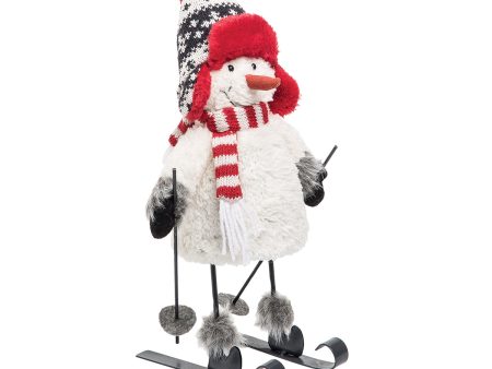 Franklin Snowman on Skis Figurine Hot on Sale