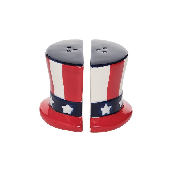 Uncle Sam Hat S&P Shakers, Set of 2 Hot on Sale