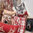 Welcome Friends Fox Pillow Hot on Sale