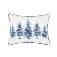 Winter Trees Pillow For Cheap