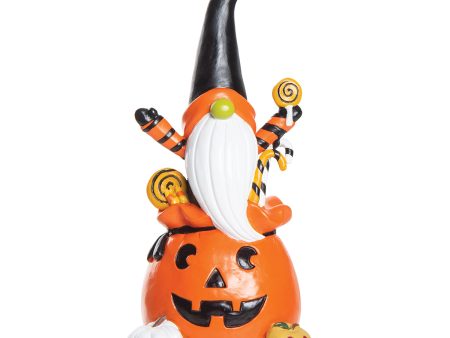 Trick-or-Treat Gnome Figurine For Sale