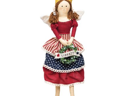 Lady Liberty Angel Figurine Online now