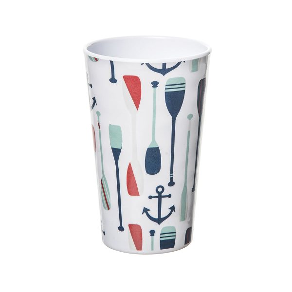 Nautical Oars Melamine Cup For Discount