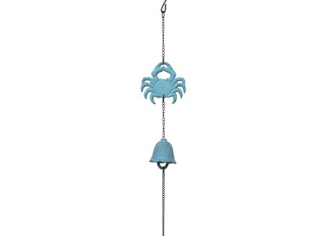 Light Blue Crab Chime For Cheap