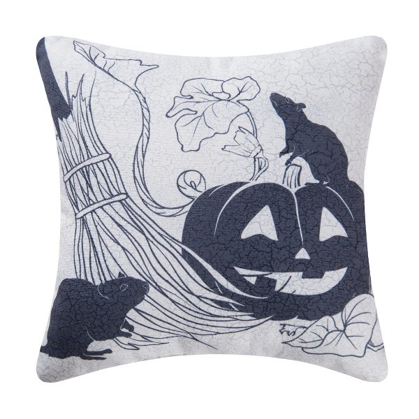 Vintage Halloween Pumpkin Pillow Hot on Sale