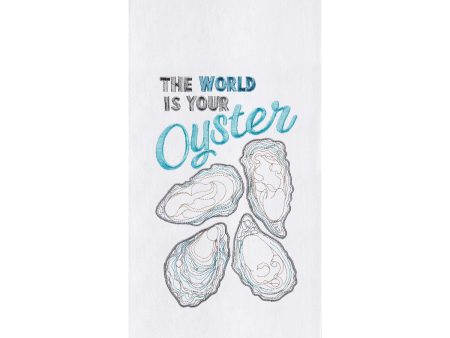 World Is Your Oyster Kitchen Towel Supply