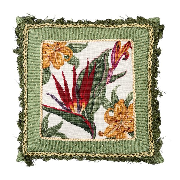 Tropical Floral Pillow Sale