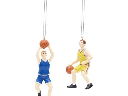 Basketball Player Ornaments, Asst. of 2 Online Sale