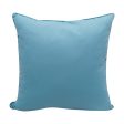 Sea Glass Coral Pattern Embroidered Indoor Outdoor Pillow For Cheap