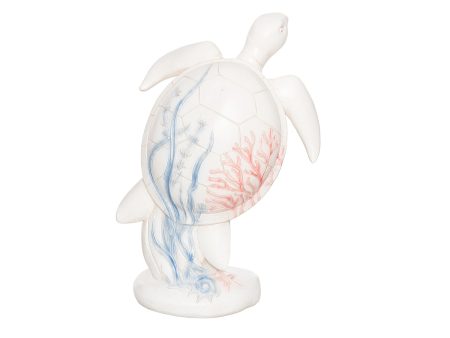 White Sea Turtle Figurine Cheap