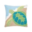 Turtle In Sand Pillow For Discount