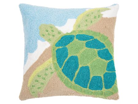 Turtle In Sand Pillow For Discount