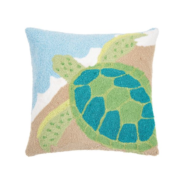 Turtle In Sand Pillow For Discount