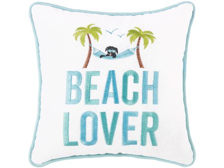 Beach Lover Mini Pillow Online now