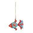 Blue & Red Fish Ornament on Sale