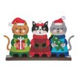 Cat Carolers Felt Figurine Online Sale