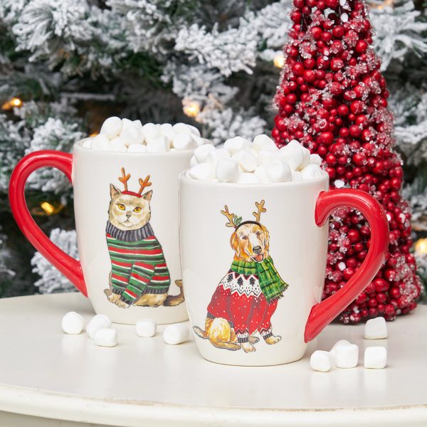 Dog Christmas Mug For Sale