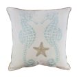 White Seahorse Pillow Fashion