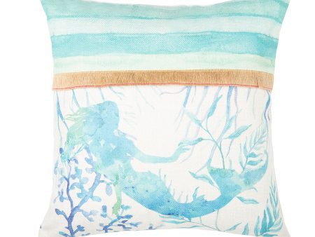 Mermaid I Pillow on Sale