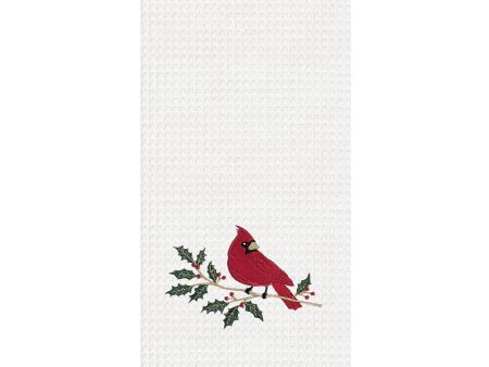 Cardinal Holly Kitchen Towel Fashion