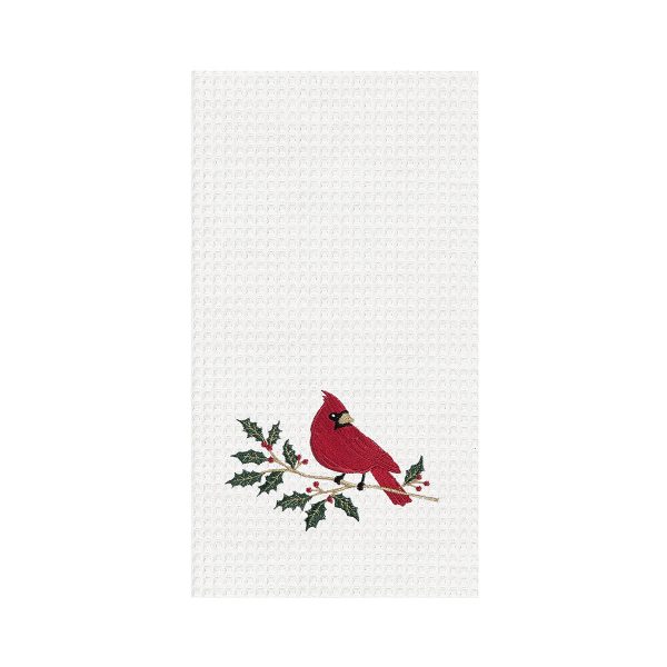 Cardinal Holly Kitchen Towel Fashion