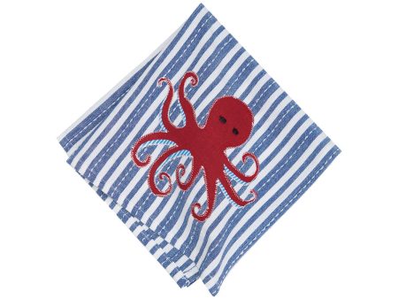 Octopus Stripe Napkin Online Hot Sale