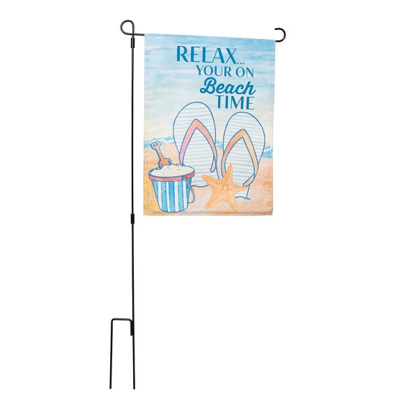 Beach Time Flop Flop Flag Discount