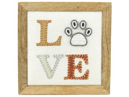 Embellished Paw Love Shelf Sitter For Sale