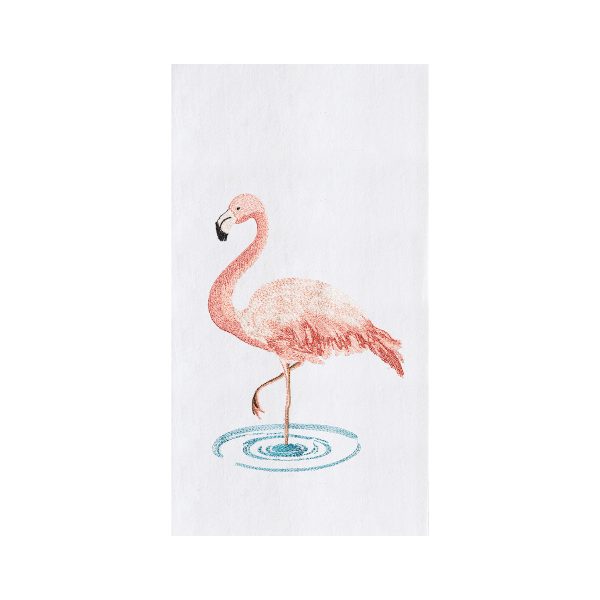 Water Flamingo Kitchen Towel For Discount