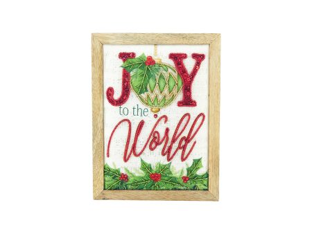 Embellished Joy World Shelf Sitter on Sale