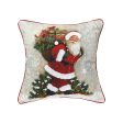 Woodland Santa Pillow Fashion