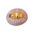 1.75 in. Polyresin Pebble Make a Fish Magnet Fashion