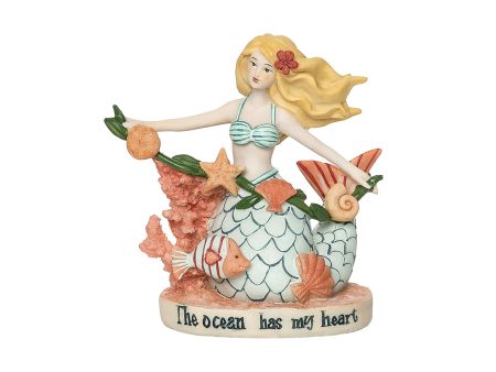 The Ocean Has My Heart Figurine Discount