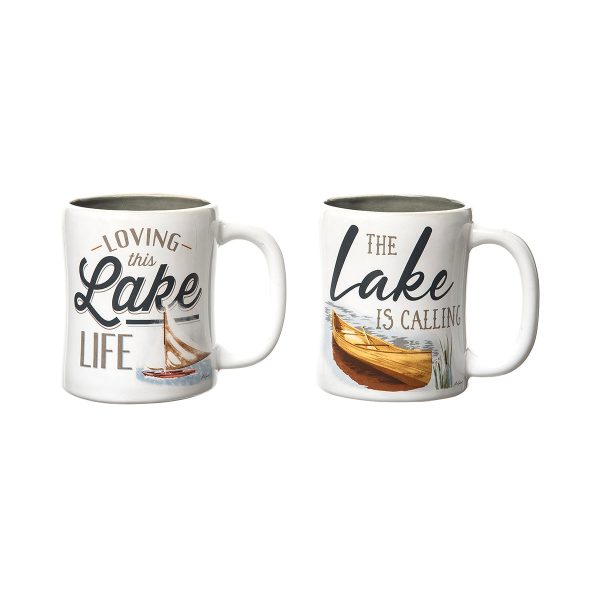 Lake Mugs, Asst. of 2 Online