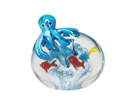 Octopus & Seaworld Glass Figurine Fashion