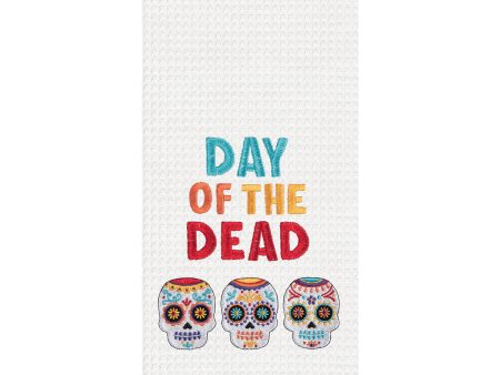 Day of The Dead Skull Trio Kitchen Towel Sale