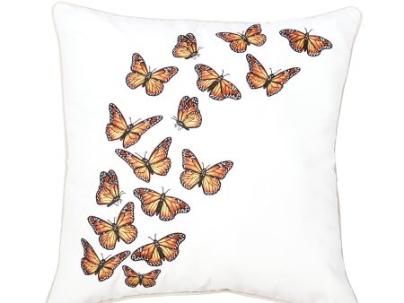 Butterfly Kaleidoscope Indoor Outdoor Pillow Discount