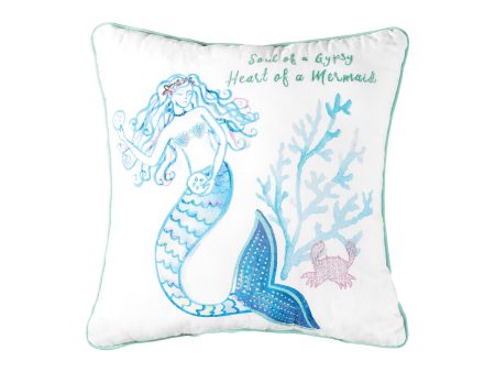 Mermaid Garden Soul of A Gypsy Pillow Online Hot Sale