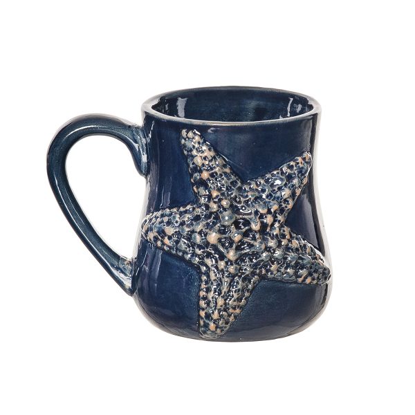 Sea Star Dark Blue Mug Online now